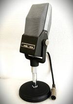Rare 1930's-40's Lifetime Model 90 Ribbon Microphone-works great-w/cable & stand