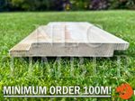 Quality 22x125 Tanalised overlap shiplap DIY timber wooden shed cladding