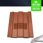 Square Top Large Vent Suits Ludlow Major Renown, Cheviot, Lindum TERRACOTTA