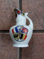 WW1 Crested China - Flags Of Our Allies - European War 1914