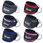 Ankle Straps for Cable Machine Gym Attachment Leg Exercise Weight Lifting D Ring