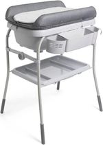 **Chicco Cuddle & Bubble Baby Bath and Changing Table Grey**