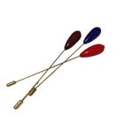 Vintage 1990's Teardrop Head Hat Pin 