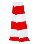 Arsenal Colours - Red & White Retro Football Club Scarf
