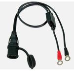 Optimate Genuine 2/3/4/5/6 Charger Weatherproof Fused SAE O1 Connector Lead