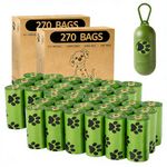 540 Dog Poop Bags Rolls Poo Waste Biodegradable Doggy Large Strong Thick Pet Eco