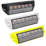 DBG 24-LED Scene Light with Amber Strobe – 180mm, 3000 Lumens