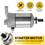 Starter Motor For Suzuki SV650 DL650 V STROM 1999-2014 SFV650 Gladius 2009-2016