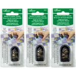 Clover Thimble Leather Natural Fit 3 Sizes Leather Thimble CL6038 CL6039 CL6040