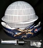 Vintage 1990s Pepsi Star Wars Promotion Spinning Death Star Mobile Store Display