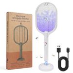 Bug Zapper Racket Fly Killer Electric Wasp Mosquito Insect Pest Swatter Bat