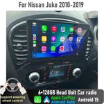9'' Apple CarPlay Auto 6/128GB Head Unit Car radio For Nissan Juke 2010-2019