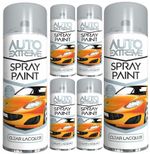 Spray Paint Clear Lacquer Aerosol Auto Extreme Car Matt Gloss Metal Wood 250ml