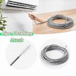 Flexible Long Pipeline Cleaning Brush For Bathroom Drain Tube Pipe Refrigerator