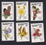 MINT 1976 HUTT RIVER ORCHIDS FLOWERS STAMP SET