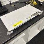 Fibre Channel Fibre Optic Network 1U Rack Mount White Patch Panel