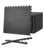Thick Heavy Duty Gym Flooring Interlocking Floor Mat EVA Soft Foam Yoga Mat 60cm