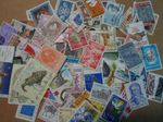 Collection lot 100 different large stamps of Belgium - packet B