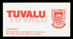 TUVALU QEII SGSB5, 1984 $1.20 stamp booklet, NH MINT.