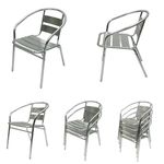 Aluminium Patio Chairs, Aluminium Bistro Chairs, Pub Chairs, Cafe Chairs