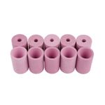 10Pcs Sandblaster Gun Nozzles SandBlaster Replacement Cylinder Ceramic Tips UK