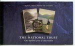 1995 GREAT BRITAIN NATIONAL TRUST PRESTIGE STAMP BOOKLET SINGAPORE '95 OPT. VGC