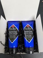 2x85g Jack Black Supreme Crème Triple Cushion Shave Lather In Gift Box
