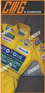  M. Schumacher Replica Patches Suit 