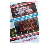 1986 Chelsea v. Manchester City Football League Full Members Cup Final.
