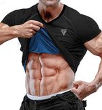 RDX Sauna Shirt Certified Heat Trapping Sweat Suit Gym Workout Tank Top Trimmer