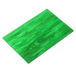 Stained Glass Sheet Mosaic Tile 7.9 Inch x 5.9 Inch Dark Green