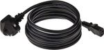 Kettle Lead UK Mains Power Plug to IEC C13 Cable Cord for TV PC Monitor