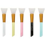 Silicone Face Mask Brush - Pastel Facial Applicator Tools Makeup Mud Mixing Skin
