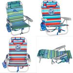The Tommy Bahama Back Pack Beach Chair. Foldable, Adjustable Backpack Deck Chair