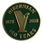 1875-2025 Hibernian FC 150 Years Anniversary Enamel Pin Badge