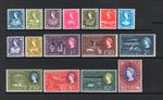 M27882 Kenya/Uganda/Tan 1960 Set X16 Unmounted Mint Sg 183/98 Cat £70