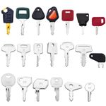 20 Master Ignition Starter Plant Key Set Excavator Machinery Dump Truck Digger
