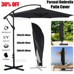 Heavy Duty Parasol Banana Umbrella Cover Cantilever Outdoors Patio Shield Oxford