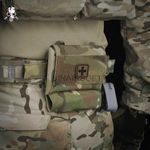 Tactical Micro Med kit Bag Medical Pouch IFAK EDC MOLLE First Aid Belt Vest Pack