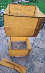 RAF /USAAF Survival Radio M-357 A Gibson Girl Antenna Box Kite SEE DESCRIPTION 