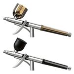 Double Action Airbrush Model Multi-Purpose Gravitational Feed Sprays Guns Set