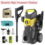 ELECTRIC PRESSURE WASHER HIGH POWER JET WASHER PATIO CAR CLEANER PORTABLE