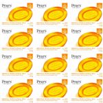 Pears Glycerin Soap Original Transparent Soap with Natural Oils 125g x 12