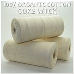 100% Cotton Core for Candle Wick & Candle Making and Crafts 4 Sizes C2O - NEW!