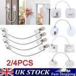 4X Digital Password Cabinet Locks Refrigerator Lock With Metal Key or Coded Lock
