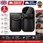 2X Wallet Pouch-Fair Car Key Faraday Bag Keyless Entry Fob Signal Guard Blocker
