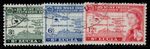 ST. LUCIA QEII SG185-187, 1958 British Caribbean set, FINE USED.
