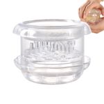 Manual Garlic Twister & Mincer, Compact Garlic Grinder for Garlic, Ginger, Onion