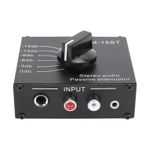 Passive Stereo Inline Variable Sound Attenuator High Level To Low Level For Home