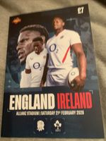England vs Ireland 21.02.2026 - Six Nations International Match Programme: MINT